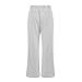 Womens Lounge Work 2025 Fall Loose Pants Elastic High Waist Drawstring Sweatpants Wide Leg Stright Leg Trousers