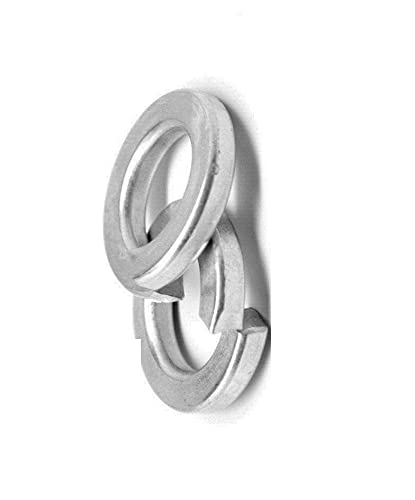 KolotovichTool Pack of 25, 1/2" Regular Medium Standard Split Lock Washers Zinc Plated Fastener Kit Bolt Set RE-0424DD