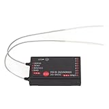 Große Reichweite: 2,4-G-RC-Empfänger mit 8 hochpräzisen PWM-Kanälen, Steuerbereich, voller Bereich mit Telemetrie, ideal für verschiedene Anwendungen.