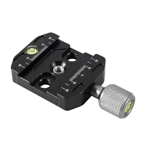 Piastra a sgancio rapido per fotocamera - di base per treppiede in lega di Adattatore per Base morsetto per supporto testa di montaggio piastra a alluminio