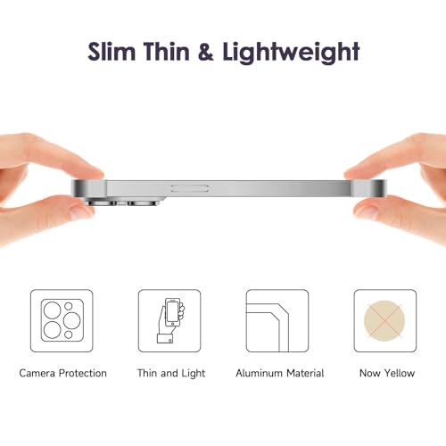 Coque iPhone 15 Pro Max Losin rigide et légère avec verre protecteur objectif