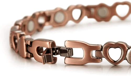 Yinox Copper Ankle Bracelet For Women, Magnetic Therapy Anklet For Arthritis Pain Relief With 12 Magnets Jewelry Gift #TOP4