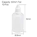 uxcell Plastic Dropper Bottle, 50ml/1.7oz Small Mouth Drop Bottles Empty Squeezable Liquid Dropper Bottle 10pcs