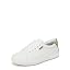 White Faux Leather/Leopard Print