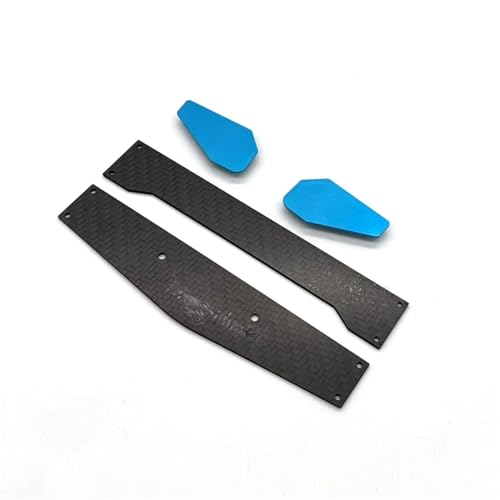 Aileron arrière en métal pour Tamiya Hornet DT02 DT03 résistant aux chocs voiture rc 1/10