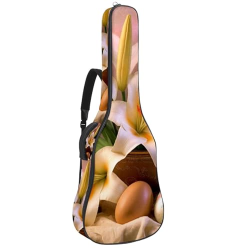 Housse guitare acoustique 40 41 42 pouces sac transport étanche avec compartiment