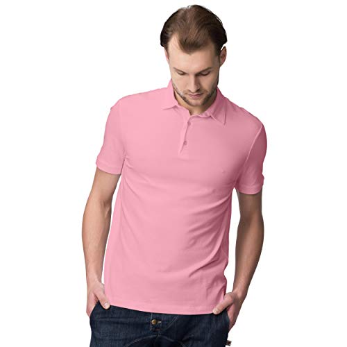 KADAK COLLECTION Men’s Matte Polo Collar T-Shirt