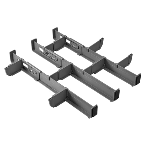 Metaltex Multi-Fit PLUS Besteckeinsatz, variabler Schubladenteiler