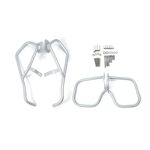 Crash bar BMW K1600GT protection haut de gamme valises et moteur acier argenté 2010-2026