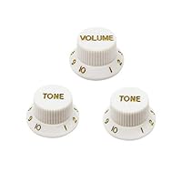 FLEOR ST 2T1V Manopole Di Controllo Del Volume Del Tono Della Chitarra