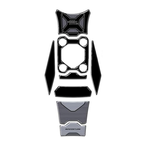 Autocollant Moto BMW R1300GS Adventure Protection Réservoir Noir 2024 2025