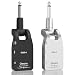 Getaria 2.4GHZ Wireless Guitar System Built-in Rechargeable Lithium Battery Digital Transmitter Receiver for Electric Guitar Bass (Black)