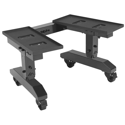 REP Fitness Adjustable Dumbbell & Plate Storage Rack