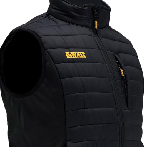 DEWALT Men's Hybrid, Polyester with Stretch, Insulated, Regular Fit Work Vest4