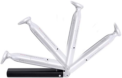 image for MANGROOMER Do-It-Yourself Electric Back Hair Shaver (101-6), Black, 1 