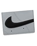 Nike Air Force 1 Slim Card Wallet – Sneaker-Inspired Compact Design with Logo Detail for Cards, Cash, and Everyday Use (Grey | Black, One Size)