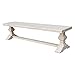 IC International Concepts International Concepts Trestle, Unfinished, Bench