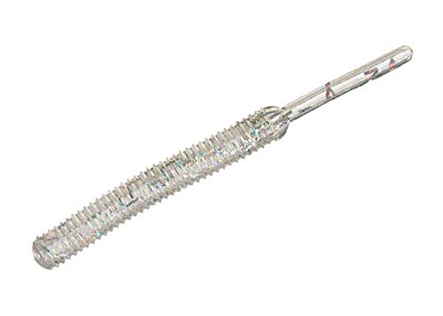 スミス(SMITH LTD) ワーム スクリューテールグラブ 1.5インチ AJI14 クリア/シルバーティンセル
