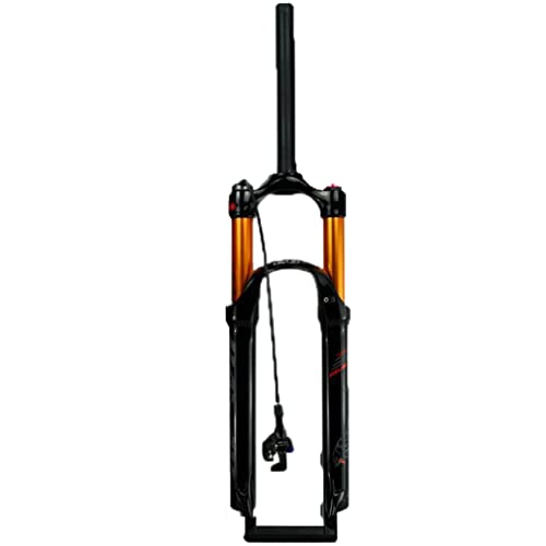 Fourche à air VTT 26 27.5 29 pouces débattement 100 mm tube droit 1-1/8''