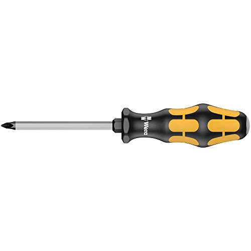 Wera 917 PH3 x 6in Kraftform Plus Phillips chiseldriver, PH3 x 6 in.