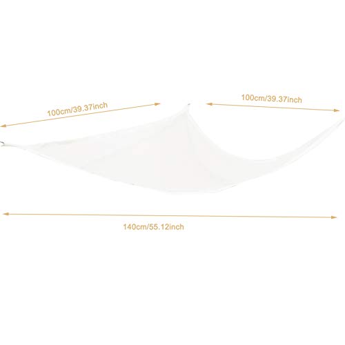 Yuhoo Toy Hammock, Stuffed Animal Storage Hammock, Stuffed Animal Net With Hanging Hooks, Plush Toy Hanging Organizer, Fordable Corner Sling Organizer For Playroom Bedroom Bathroom(White) #TOP6