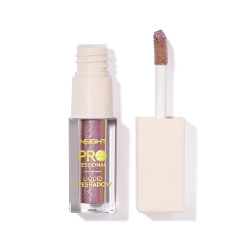 Image of INSIGHT Professional Liquid Eyeshadow - (Divine) | Light Weighted Formula | Infused with Skincare Ingredients | Water Resistant Pigment | High Shine Shimmers (5g)