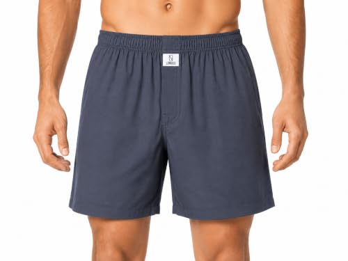 Image of Longies Men's Cotton Printed Regular Boxer Shorts