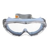 CATIEBYE Anti-fog Windproof Motorcycle Riding Goggles Blue Lens Protective Eye Safety Glasses for Men and Women Off-road Powersports