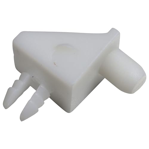 Spare Hardware Parts Pax Shelf Support Pins (IKEA Part #115344/101558 / 139199/139200) (Pack of 8, White)