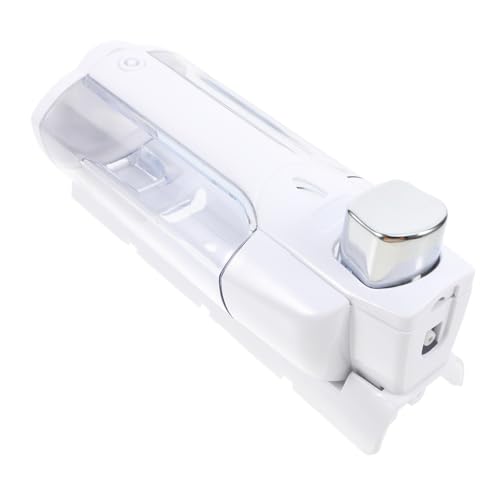 SOLUSTRE Wall Mounted Foaming Soap Dispenser Plastic Liquid Soap Pump for Bathroom Kitchen Shower and Sink Easy Installation with Non Slip Button Single Head Design