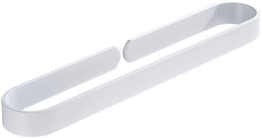 Porte-serviettes noir mat en aluminium épais pour une salle de bain moderne et épurée