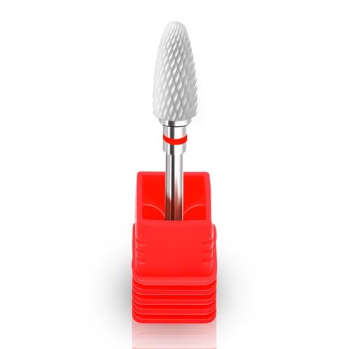 Fantexy 3/32 Ceramic Nail Drill Bit Fine - F
