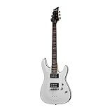 Schecter Omen 6 Gloss Vintage White E-Gitarre
