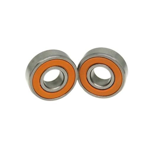Roulements S696C 2RS en céramique hybride et acier inoxydable ABEC 7 haute précision