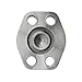 Brennan Industries 1942-61-20 Steel Plug Block, O-Ring Face, Code 61, 7/16"-14 NPT Thread, 1-1/4" Flange