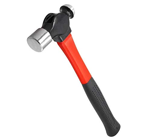 Tianyao Ball Peen Hammer 32Oz Blow Striking Ball Pein Hammer Handle Tool With Forged Steel Construction & Shock Reduction Grip For Metal Working, Home Garage Decoration, Mechanic Fix, Diy Handmade Kit #TOP23
