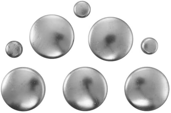 Mechanics Choice Engine Expansion Plug Kit for 1978-2000 Buick, Chevrolet, Chrysler, Dodge, Oldsmobile, Plymouth, Pontiac (Brass - Carded - Contains (EPC-52, EPS-126-B)