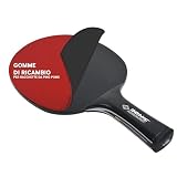 Donic-Schildkröt Ricambio QRC Level 900 per Racchetta Tennis da Tavolo, Spugna di 1.9 mm, Gomma Champion-ITTF, 752575, Nero Legno, Taglia Unica