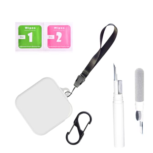 Image of SHISHVIKA Case Cover Compatible for CMF by Nothing Buds Pro 2 / Buds 2 Plus /Buds 2 (White, Combo - Kit)