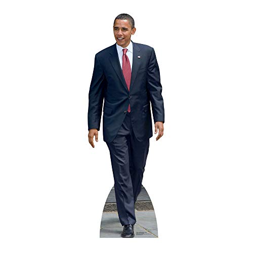 STAR CUTOUTS Ltd Life Size Cardboard Standee of President Obama