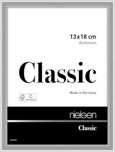 nielsen Cornice in alluminio Classic, 13x18 cm, argento