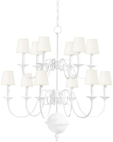 Hudson Valley Lighting Windsor - 12 Light Chandelier -Traditional Installation