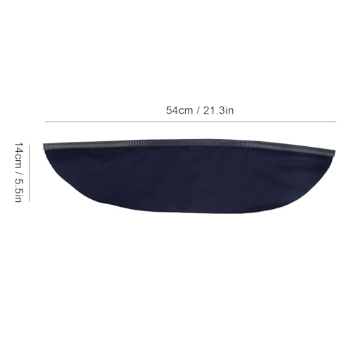 Babero para casco de soldadura de cuero que protege el cuello de chispas 5