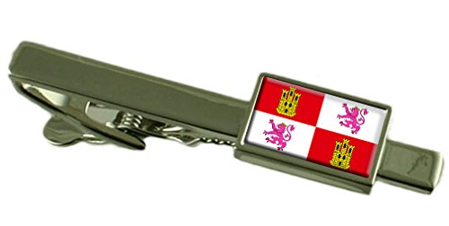 Clip de corbata de Castilla-León un regalo institucional masculino con bolsa especial