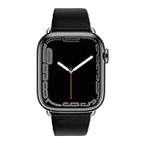 EDIMENS Armband Kompatibel mit Apple Watch Armband 41mm 40mm 38mm für Damen Herren, Echtes Schlank Dünnes Lederarmband Kompatibel für Apple Watch iWatch Series 8 7 6 5 4 3 2 1 SE Ultra Sport Edition