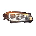 Auto-Styling-Scheinwerfer, kompatibel mit BMW F10 F18-Scheinwerfern 2010–2016 520i 525i 530i 535i M5, DRL-Blinker-Montage(Pair)