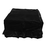 HYTROVE Funda Protectora para de Piano de Terciopelo Resistente Antideslizante y Fácil de Instalar para Bancos de Piano y Tocadores Mantiene Limpio