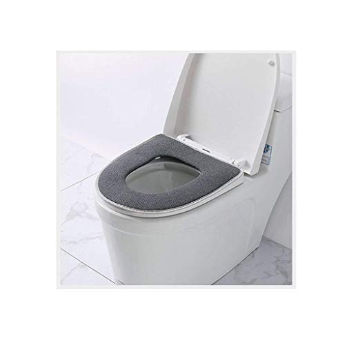 YLKCU U-förmiges elastisches Toilettensitzkissen, Haushalts-Toilettensitzkissen, waschbarer Toilettensitzbezug – Bild 4