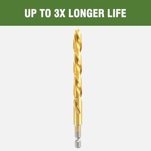 Hlofizi HEX18P3TIN3 1/8 Inch Cobalt Drill Bit With Hex Shank thumb #4