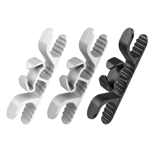 UKCOCO Organisateur Ordonnés en Câbles de Adhésif 3pcs Thermoplastique Élastomère Cords pour Support Pratique pour Ranger et Maintenir Appareils Électroménagers Cuisine